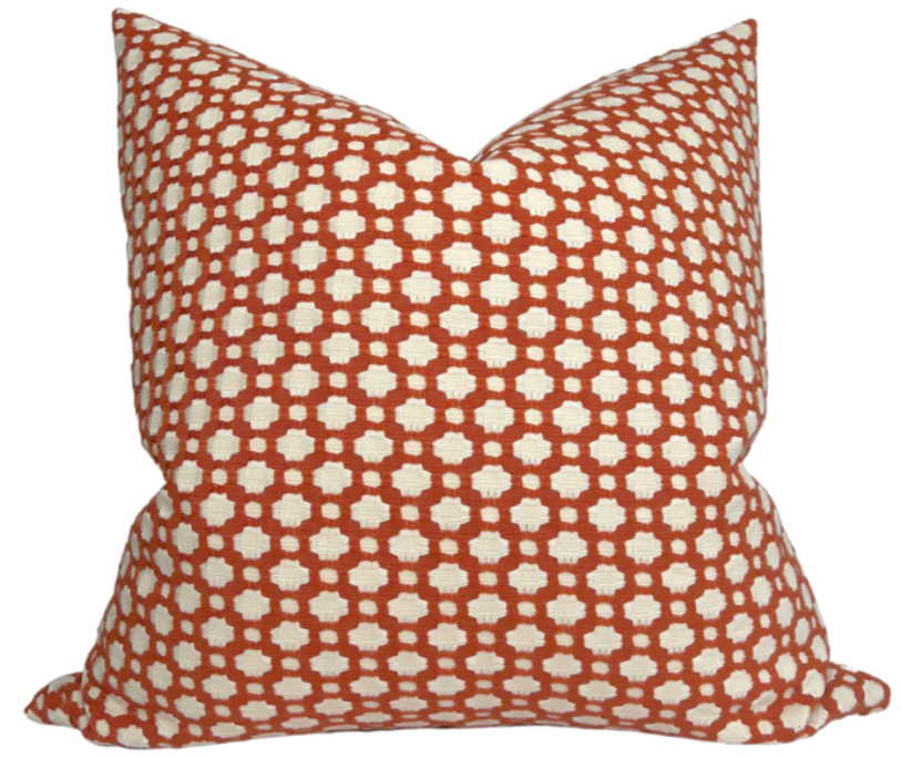 Ready to Ship, 20x20, Betwixt Pillow Cover in Spark, Schumacher Textiles