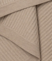 Fisherman's Knit Cashmere Throw
