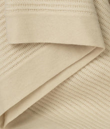 Fisherman's Knit Cashmere Throw