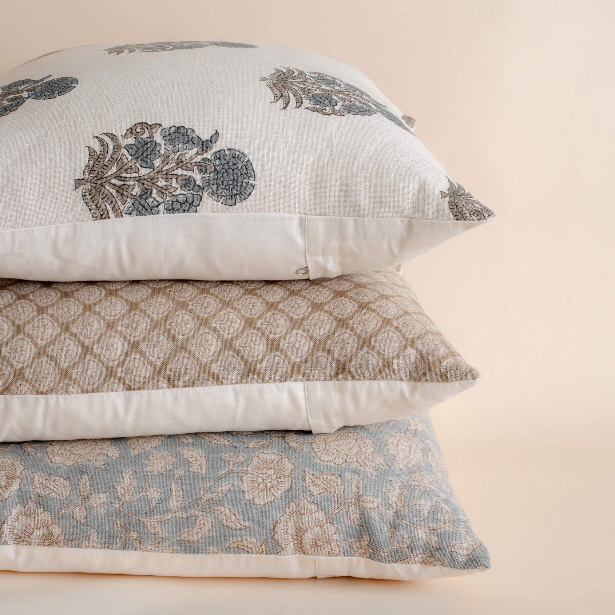Hingham Pillow Combination | Set of Three Pillow Covers