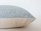 Blue Dot Pillow Cover