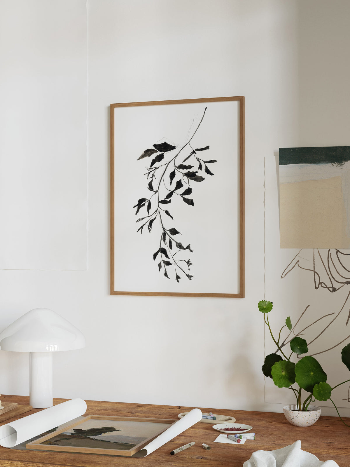 Botanical Ink Study II