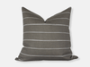 Brown Striped Pillow Cover