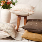Butterscotch white textured plush merino handloom throw – One Affirmation