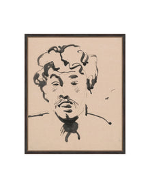 Ink Sketch of a Man