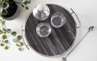 Marbury Round Metal Tray