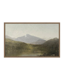 Mountain Lake at Dusk
