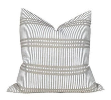 Dash Dot Pillow Cover in Chalk, Walter G Pillows, Decorative Throw Pillows