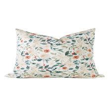 Cheyenne winter botanical floral pillow cover, view 2