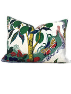 Citrus Garden Linen Pillow Cover, Schumacher Textiles
