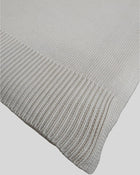 Classic Drift bamboo knit throw blanket in Warm Sand – view 9