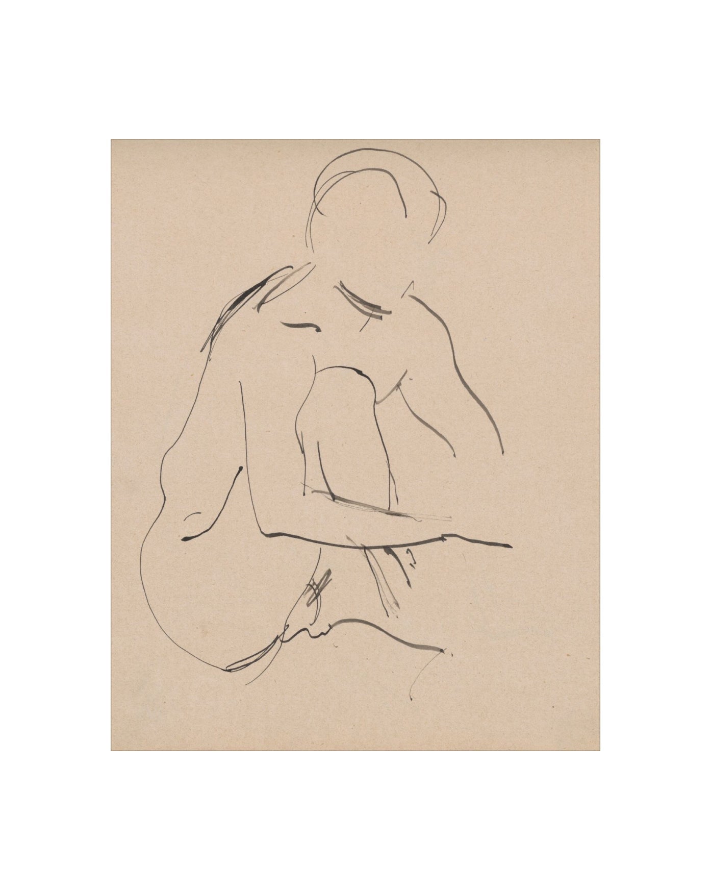 Seated Figure Study II