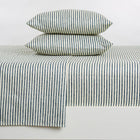 Striped Microfiber Sheet Set