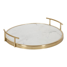 Marbury Round Metal Tray