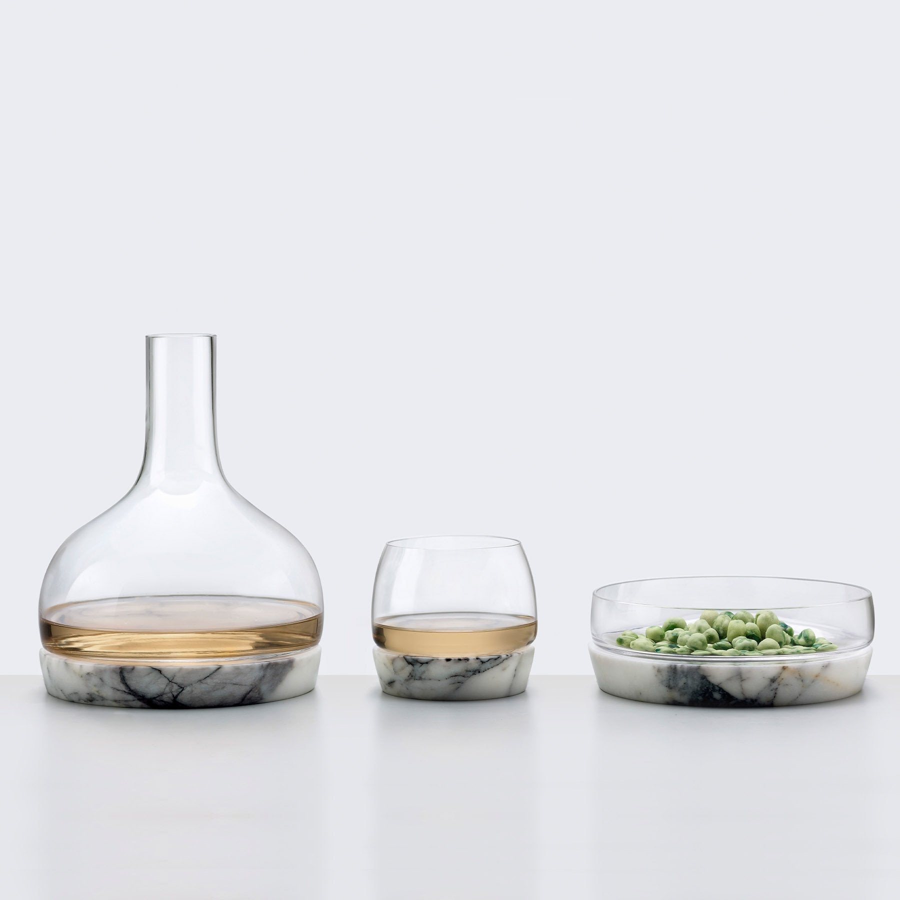 Nude Chill Carafe With Marble Base