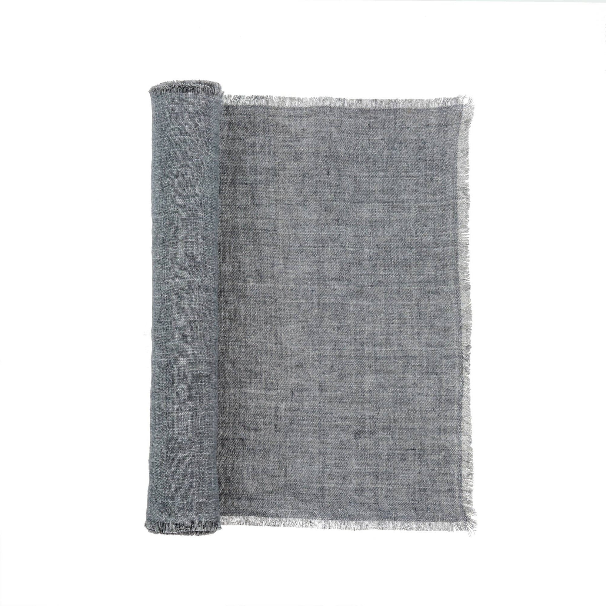 Steel Linen Runner