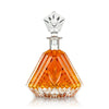 Admiral Crystal Irish Cut Whiskey Decanter filled with amber whiskey