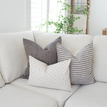 Dante brown textured solid pillow cover, view 5
