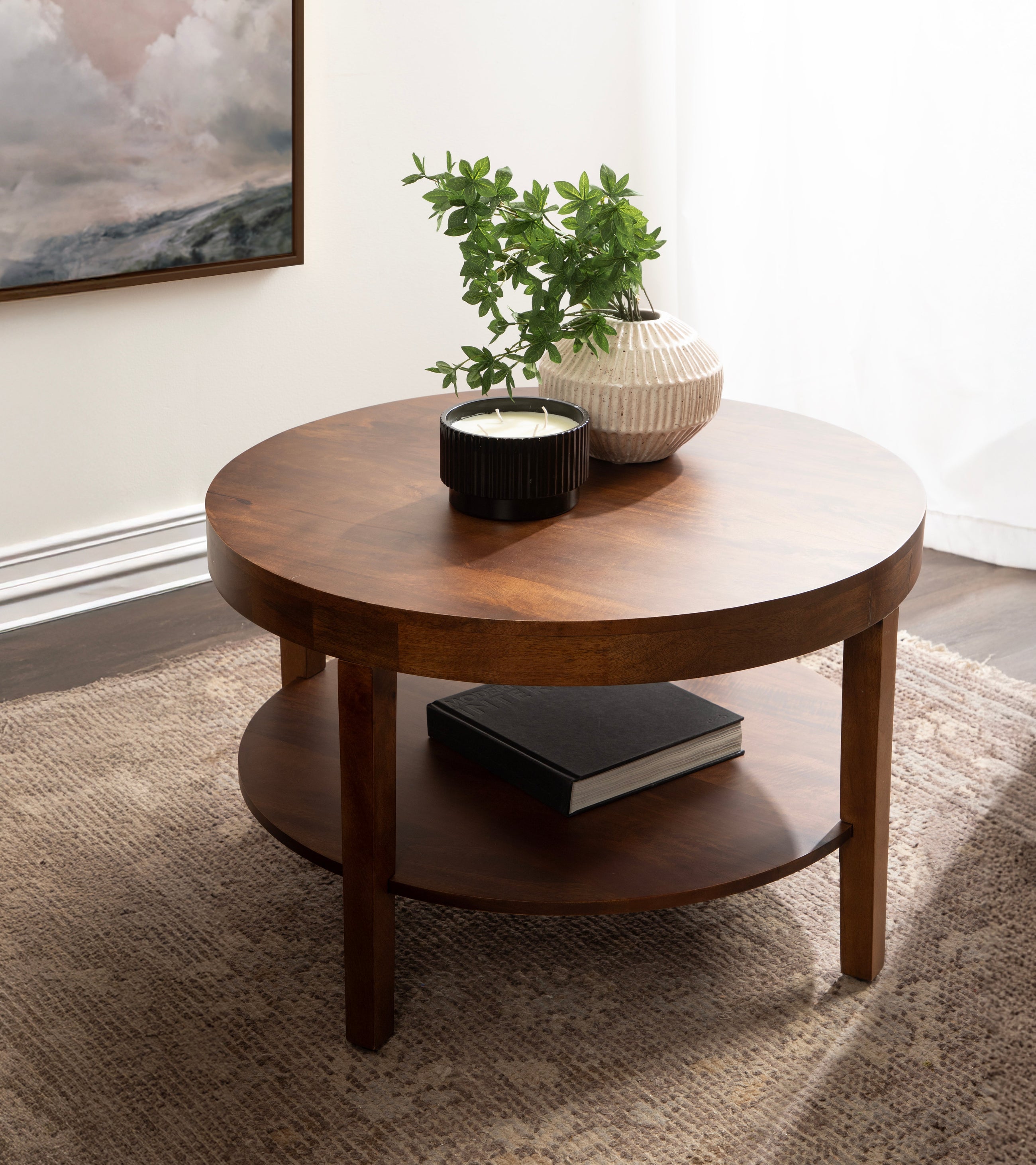 Talcott Round Coffee Table