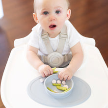 ezpz suction bowl designed for baby-led weaning