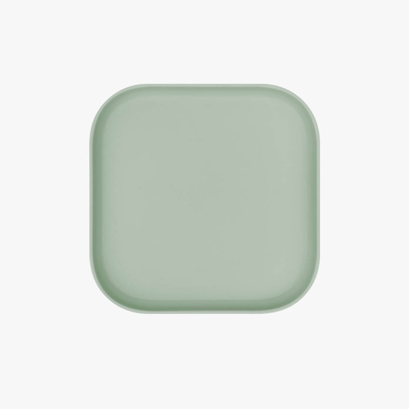 Kids’ mealtime plates styled with pasta and vegetables