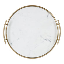 Marbury Round Metal Tray