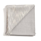 Flo Brown handloom merino wool throw, 53x53 – One Affirmation