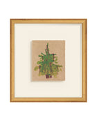 Holiday Tree watercolor Christmas tree art print, view 4