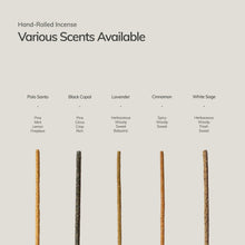 Natural Palo Santo incense for meditation and cleansing