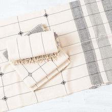 Mool off white handwoven organic cotton king size bedspread – One Affirmation