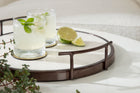 Marbury Round Metal Tray