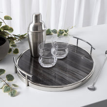 Marbury Round Metal Tray