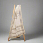 Alabaster off white handwoven Indian wool throw blanket – view 9