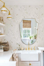 Polo Irregular Mirror Italian style Led Vanity Mirror