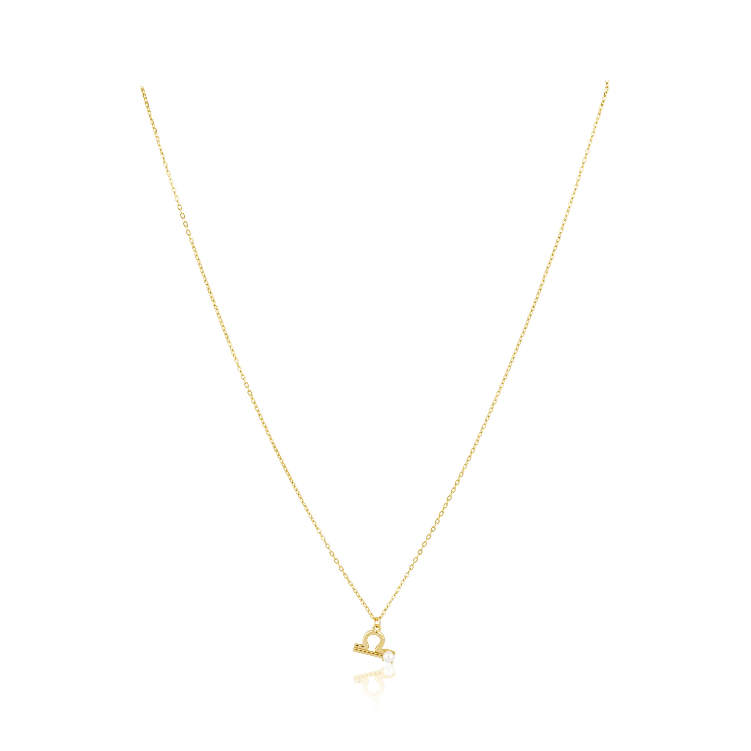 Zodiac Pearl Necklace