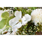 19" Artificial Magnolia Stem White