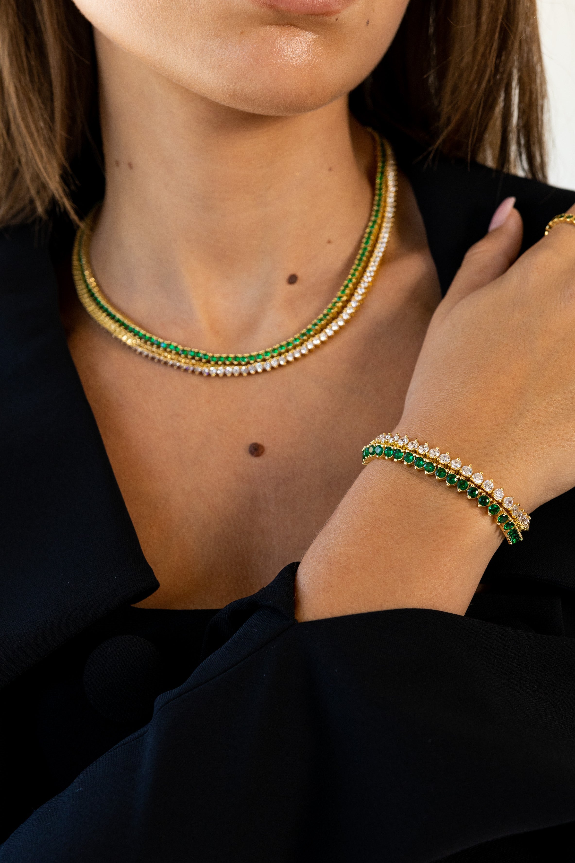 Melinda Tennis Bracelet