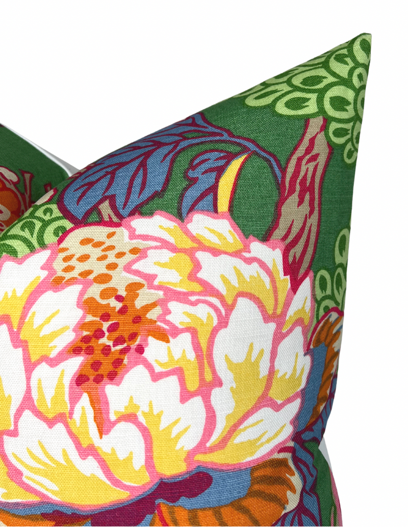 Honshu Pillow Cover in Green