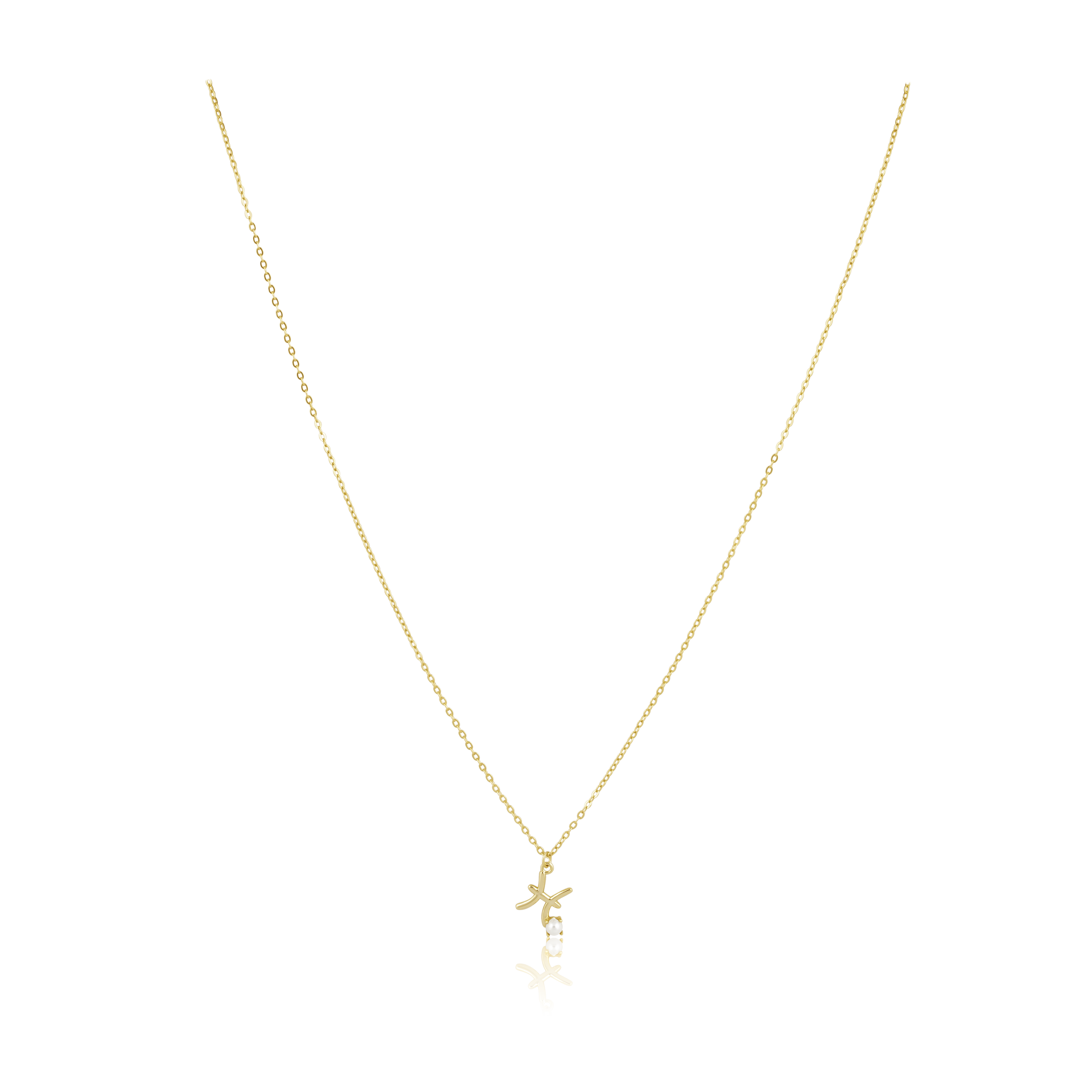 Zodiac Pearl Necklace