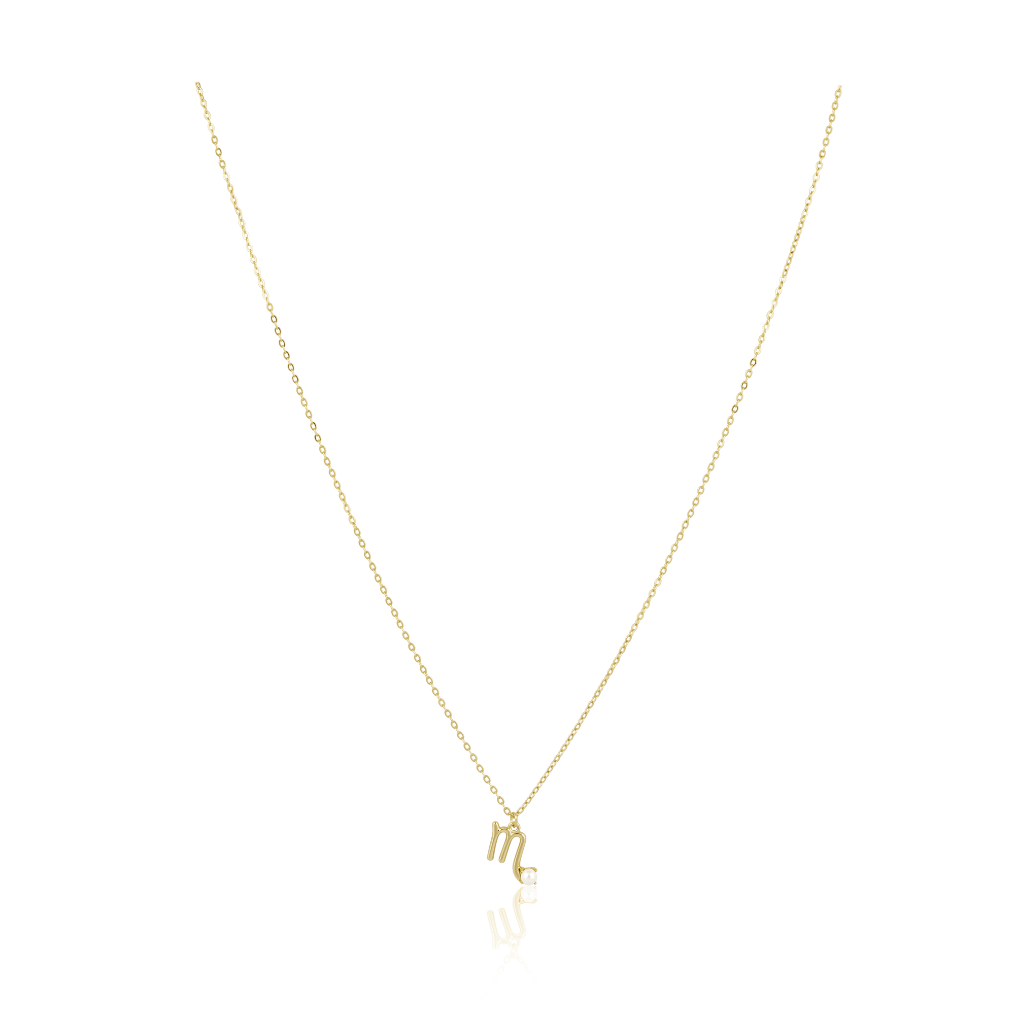 Zodiac Pearl Necklace