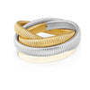 Infinity Multi Layered Bracelet in two-tone finish