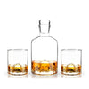 Mountain Crystal Decanter and Tumbler Set