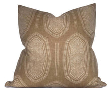 Kamba Pillow Cover in Sand, Susan Connor Textiles