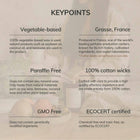 Sustainable fig-inspired candle from Grasse France