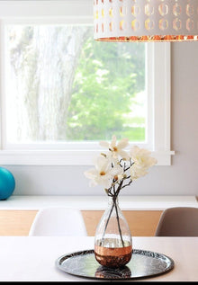 19" Artificial Magnolia Stem White