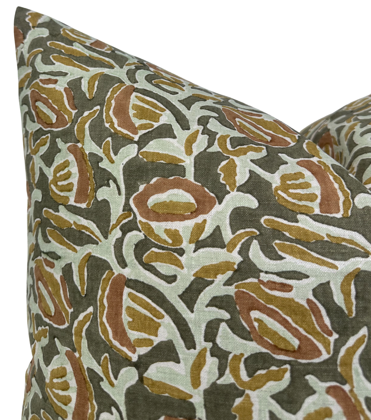 Ready to Ship, 20x20 Marbella Pillow Cover in Eucalyptus