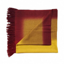Marigold merino ombre handloom throw and blanket scarf – One Affirmation