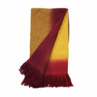 Marigold merino ombre handloom throw and blanket scarf – One Affirmation