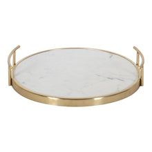 Marbury Round Metal Tray