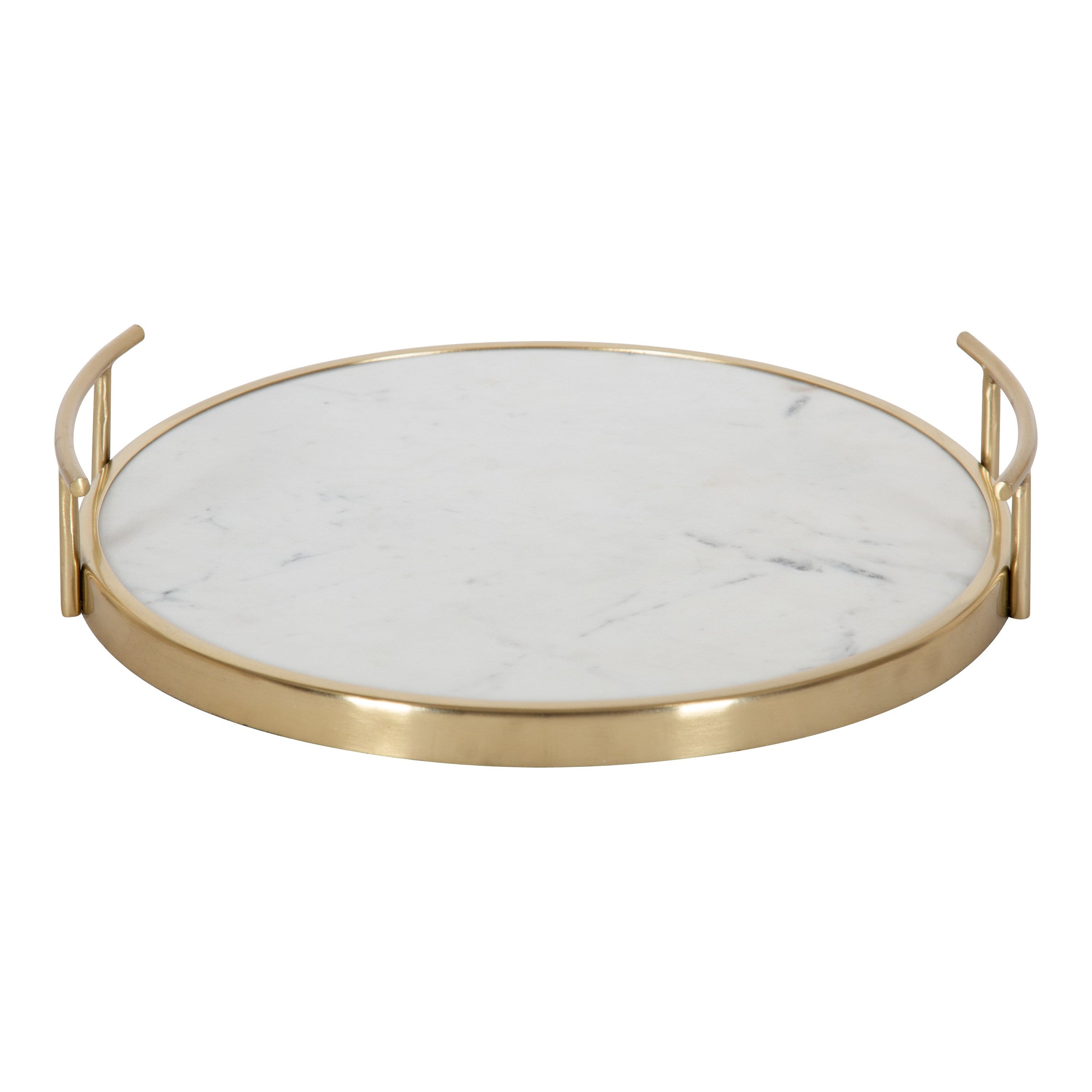 Marbury Round Metal Tray